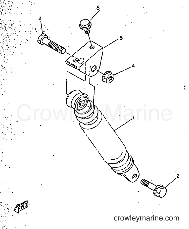 1996 Scooter CY50R - CY50R (3WG7) [999] - REAR SUSPENSION