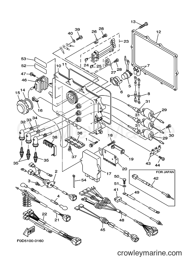 Yamaha Motors JET FOR XA1200Y (66V2) [030] - ELECTRICAL 1
