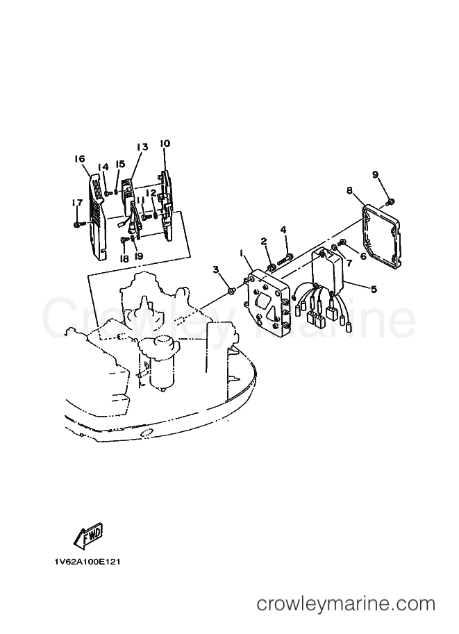 Yamaha Motors 115D (62A) [030] - ELECTRICAL 1