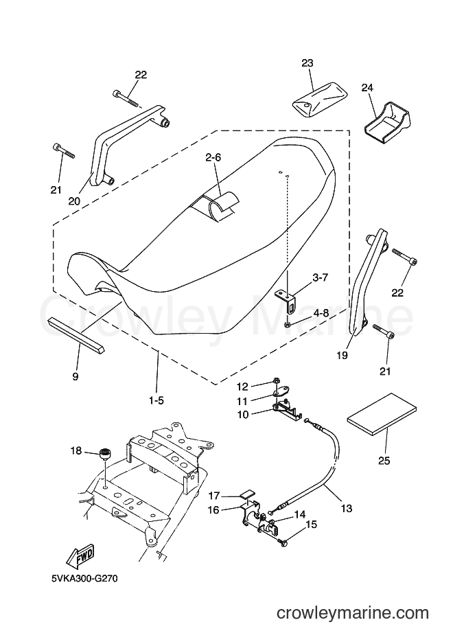 2008 Dirt Bike XT660X - XT660X (10S3) [030] - SEAT