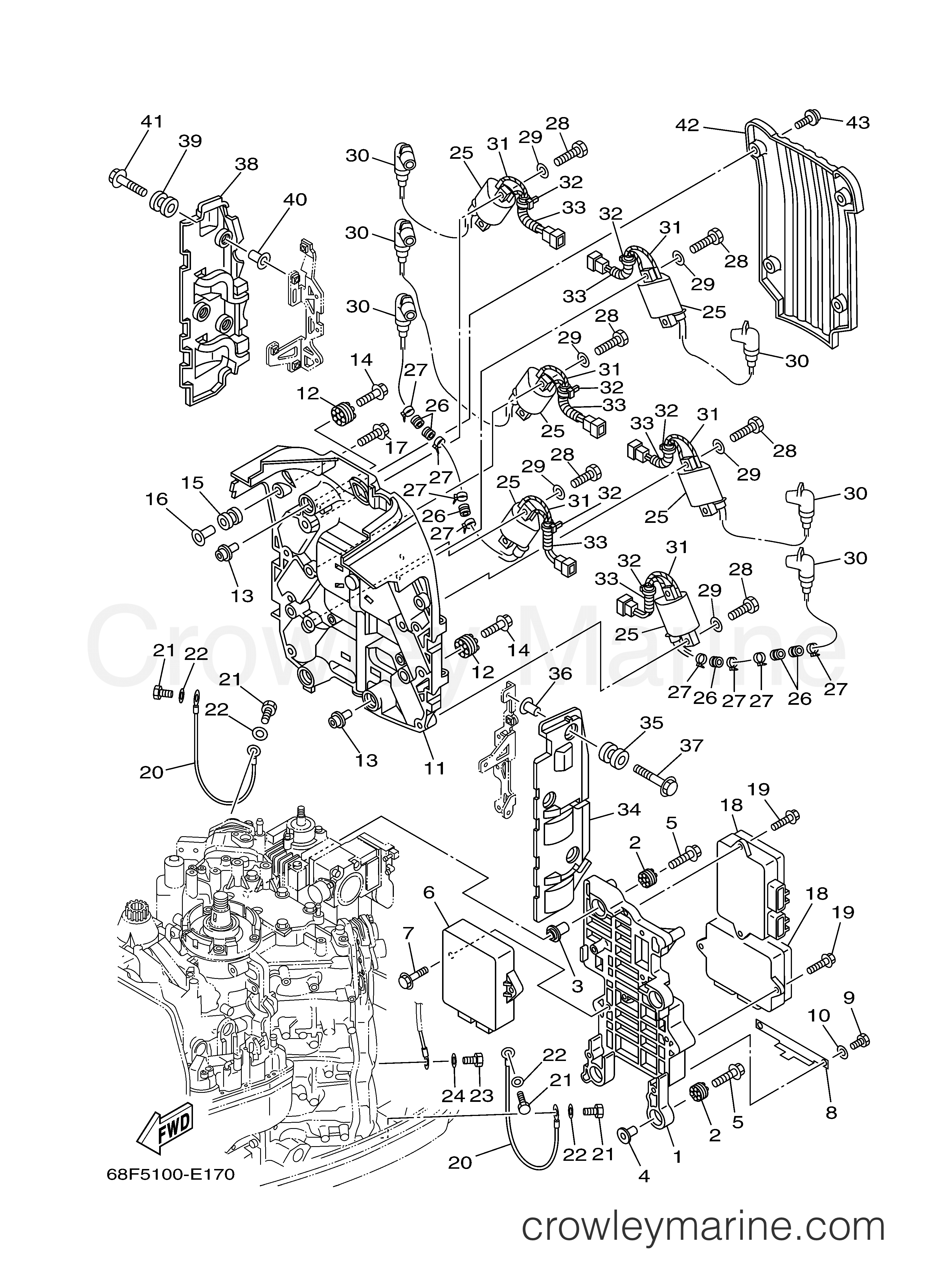 Yamaha Motors LZ150TXR - ELECTRICAL 1