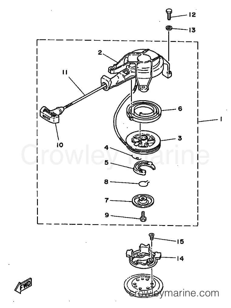 Yamaha Motors 2B (6A1) [999] - STARTER