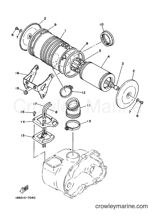 Yamaha Motors YB100 (18N) [999] - INTAKE