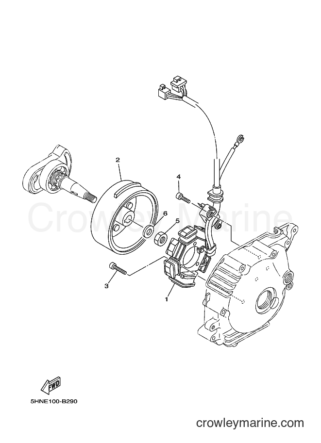 2007 Dirt Bike TT-R90E - TT-R90E (3P27) [010] - GENERATOR