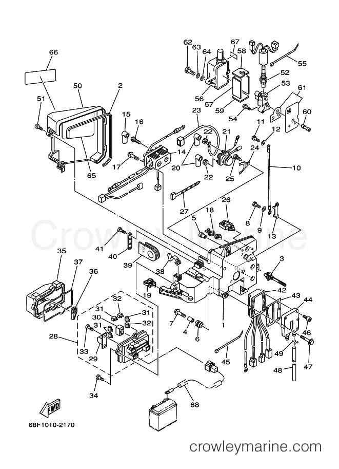 Yamaha Motors Z200N (68F1) [060] - ELECTRICAL 3