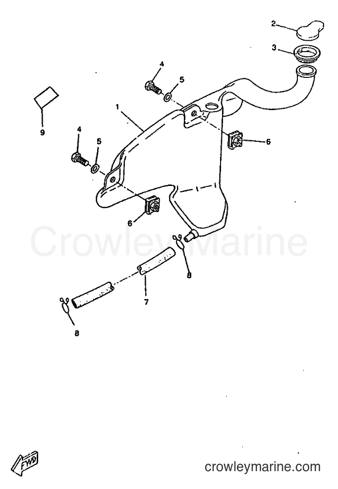 Yamaha Motors CW50RSX (5DY1) [999] - OIL TANK