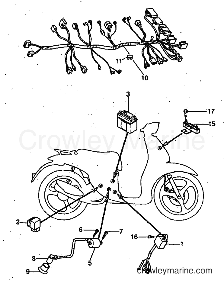 1999 Scooter YH50 - YH50 (5FV1) [020] - ELECTRICAL 2