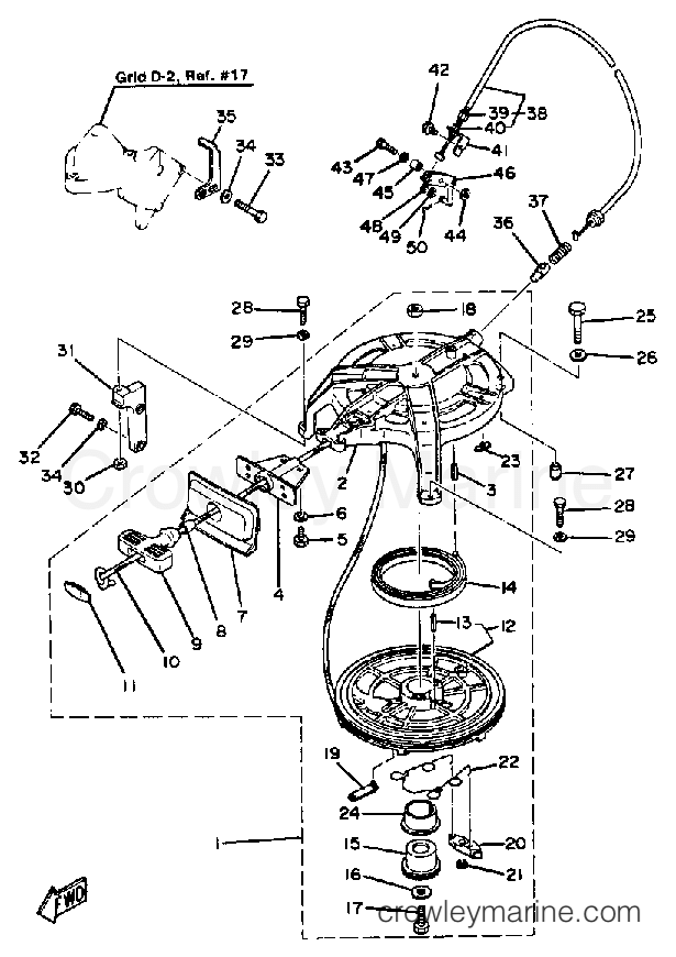 Yamaha Motors 30ELK - MANUAL STARTER