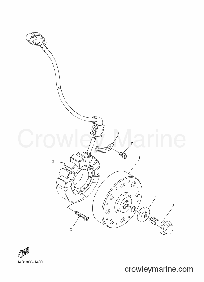 2010 Sport Bike YZF-R1 - YZF-R1 (14BC) [040] - GENERATOR