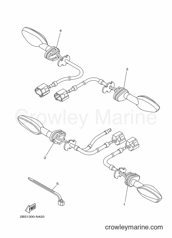 2014 Dirt Bike XT1200Z - XT1200Z (2BS1) [050] - FLASHER LIGHT