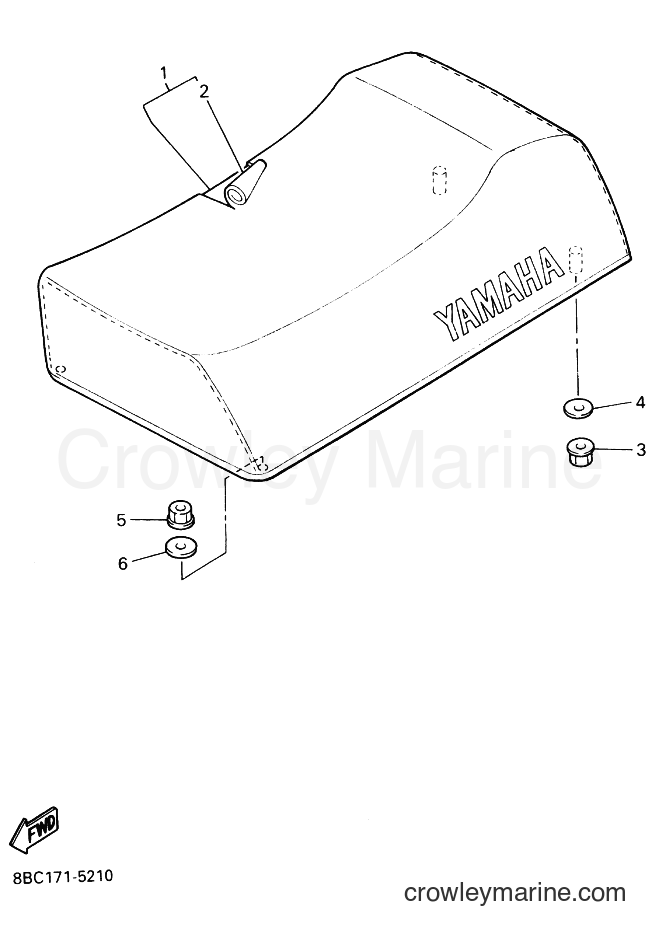 Yamaha Motors BR250L (8BC2) [030] - SEAT