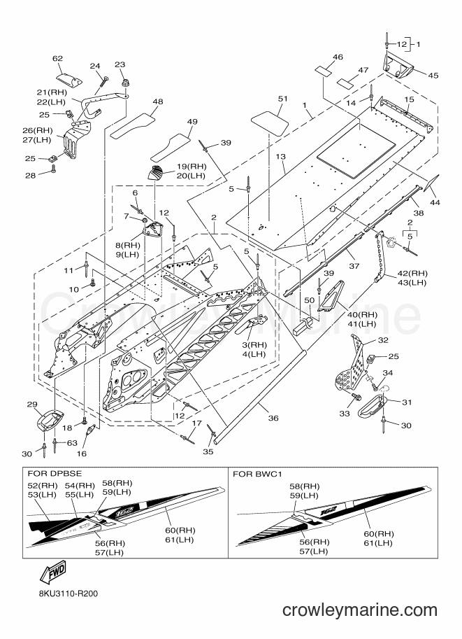Yamaha Motors SRV10ML2 (8KU3) [010] - FRAME 2