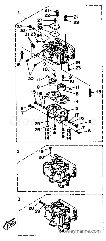 Yamaha Motors 225TXRR - CARBURETOR