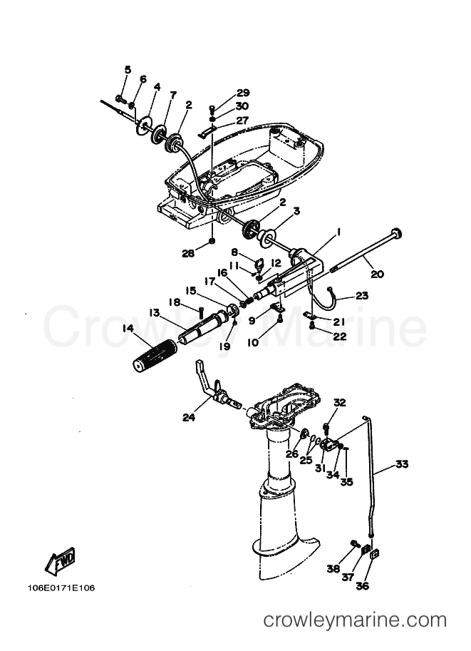 Yamaha Motors 4AC (6E00) [010] - CONTROL