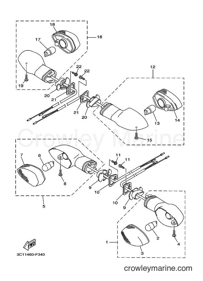 2007 Street Bike FZ150 - FZ150 (3C11) [010] - FLASHER LIGHT