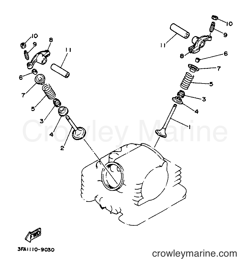 Yamaha Motors YFA1 (3FA4) [010] - VALVE