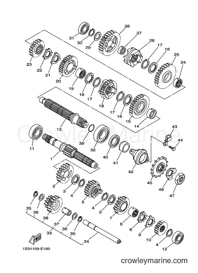 Yamaha Motors YFM700R (2LSB) [010] - TRANSMISSION