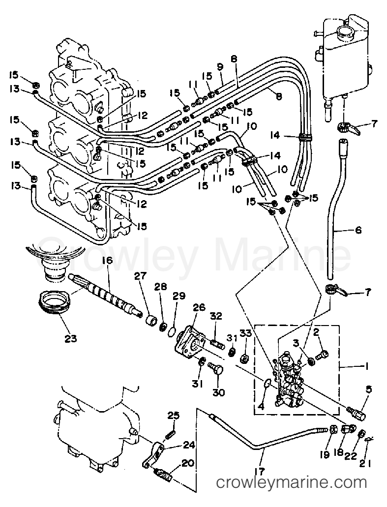 Yamaha Motors PROV150LF - OIL PUMP (CONVERSION KIT)