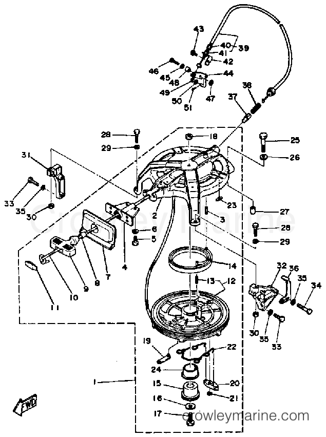 Yamaha Motors 30ESJ - MANUAL STARTER