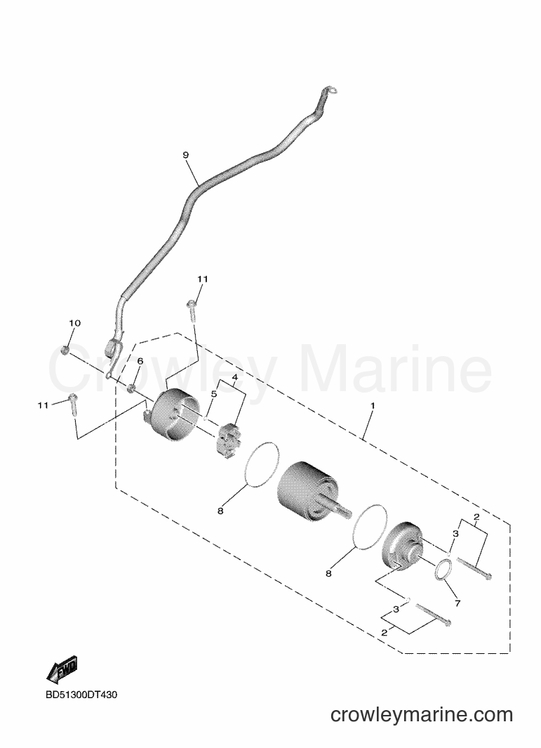 2018 Maxi-Scooter MXT850 - MXT850 (BD51) [060] - STARTING MOTOR