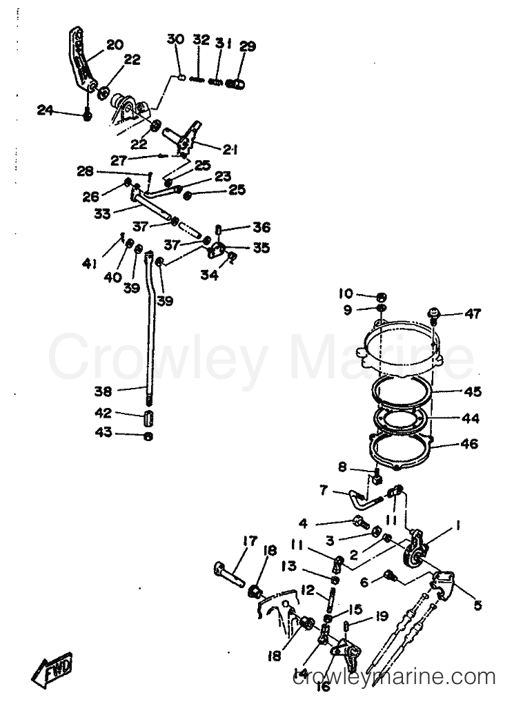 Yamaha Motors 20C (6A9) [999] - CONTROL
