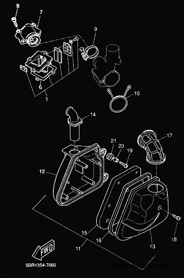 Yamaha Motors YQ50 (5HEK) [010] - INTAKE