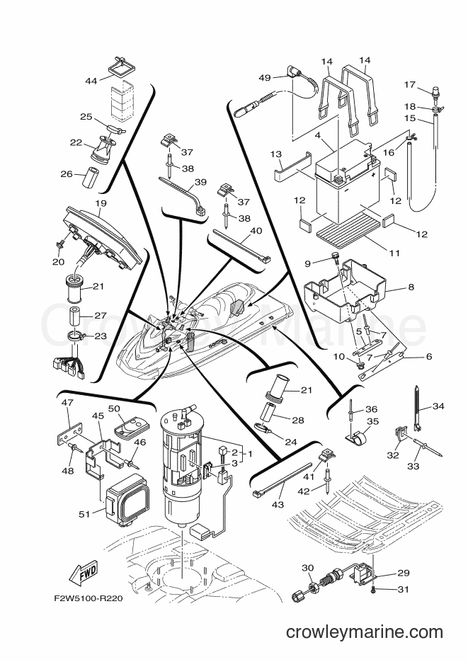 Yamaha Motors VC1800 (F4E1) [020] - ELECTRICAL 3