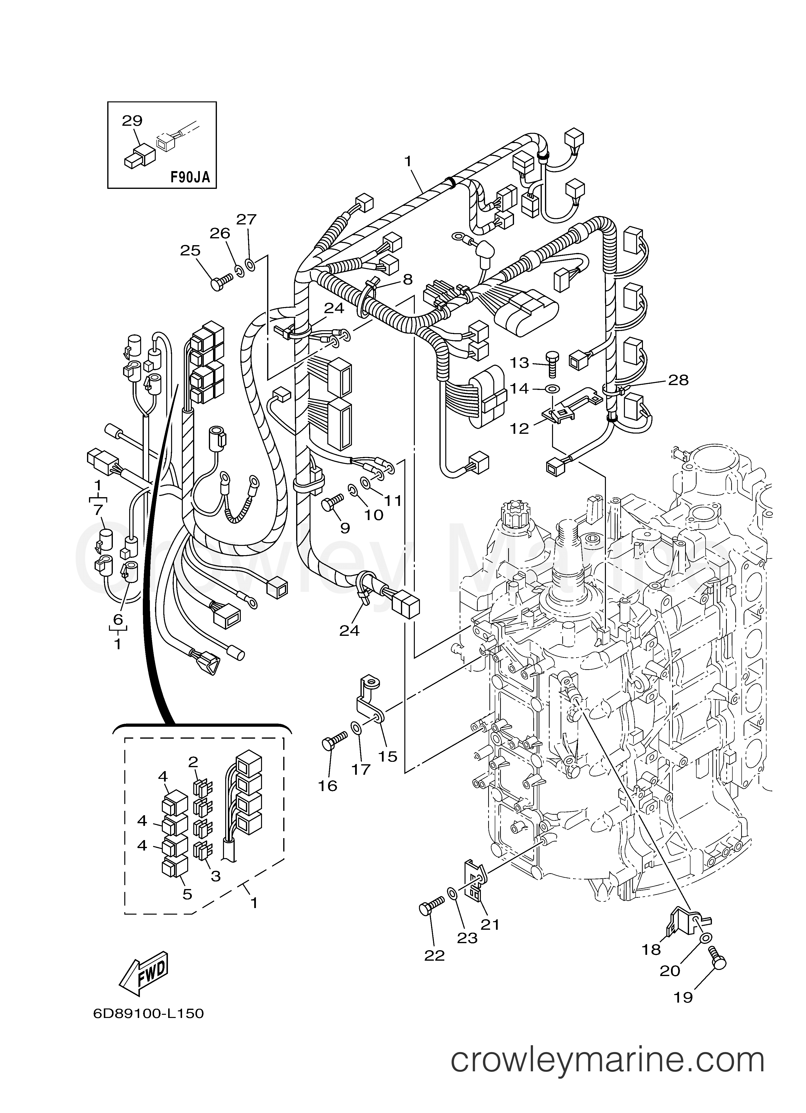 Yamaha Motors F90LA - ELECTRICAL 3
