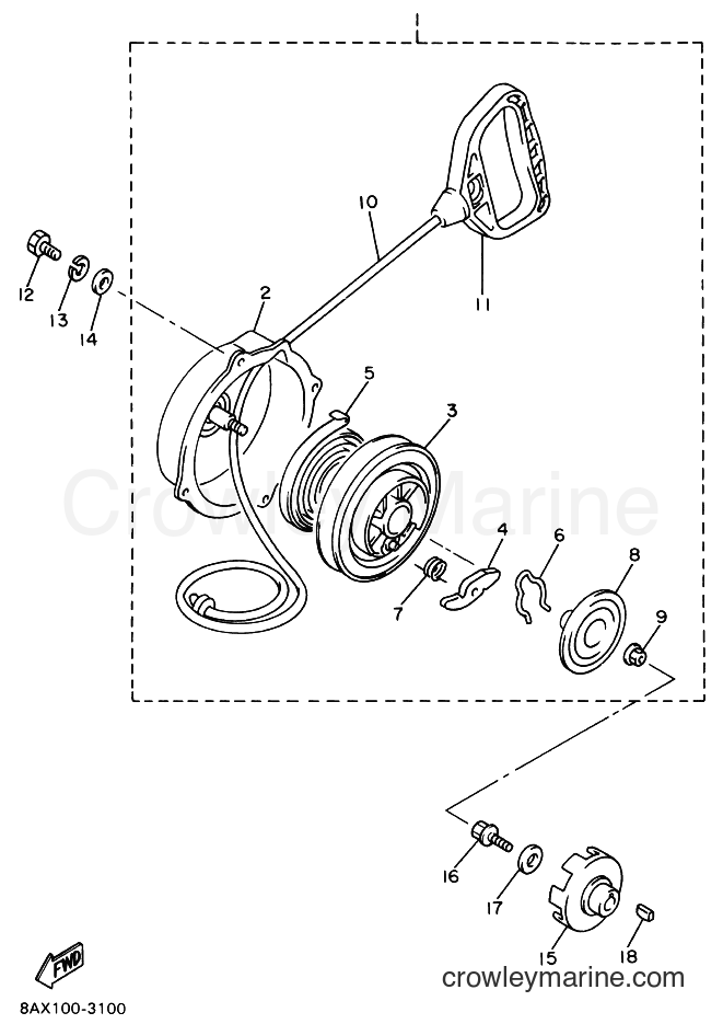 Yamaha Motors VX750ST (8BX1) [020] - STARTER