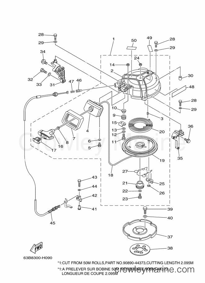 Yamaha Motors 40VEO (63CA) [170] - STARTER