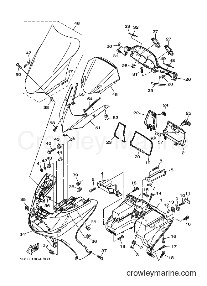2012 Maxi-Scooter YP400 - YP400 (34BM) [010] - LEG SHIELD