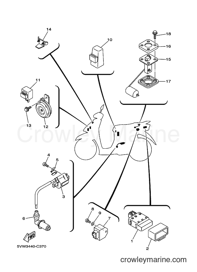 Yamaha Motors AL115S (5VVB) [010] - ELECTRICAL 2