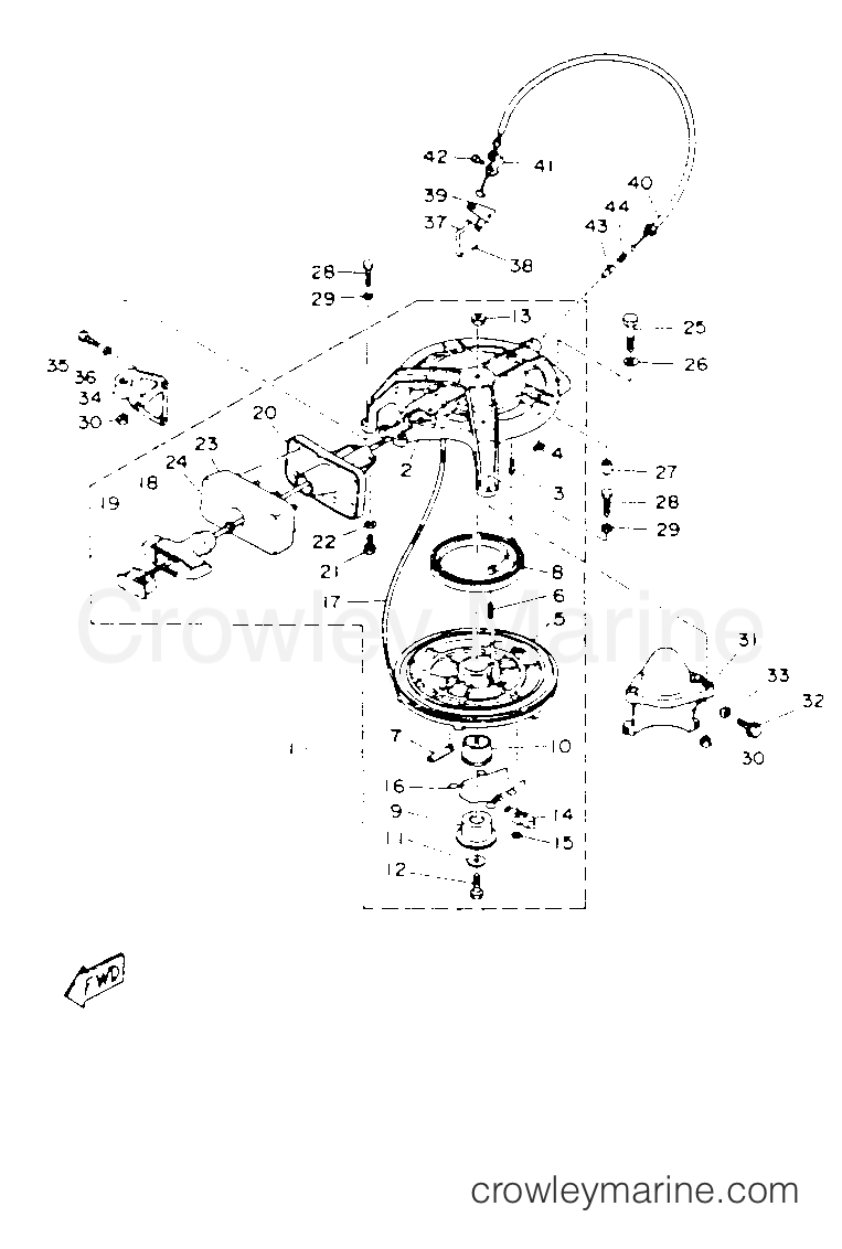 Yamaha Motors C40ELRP - MANUAL STARTER