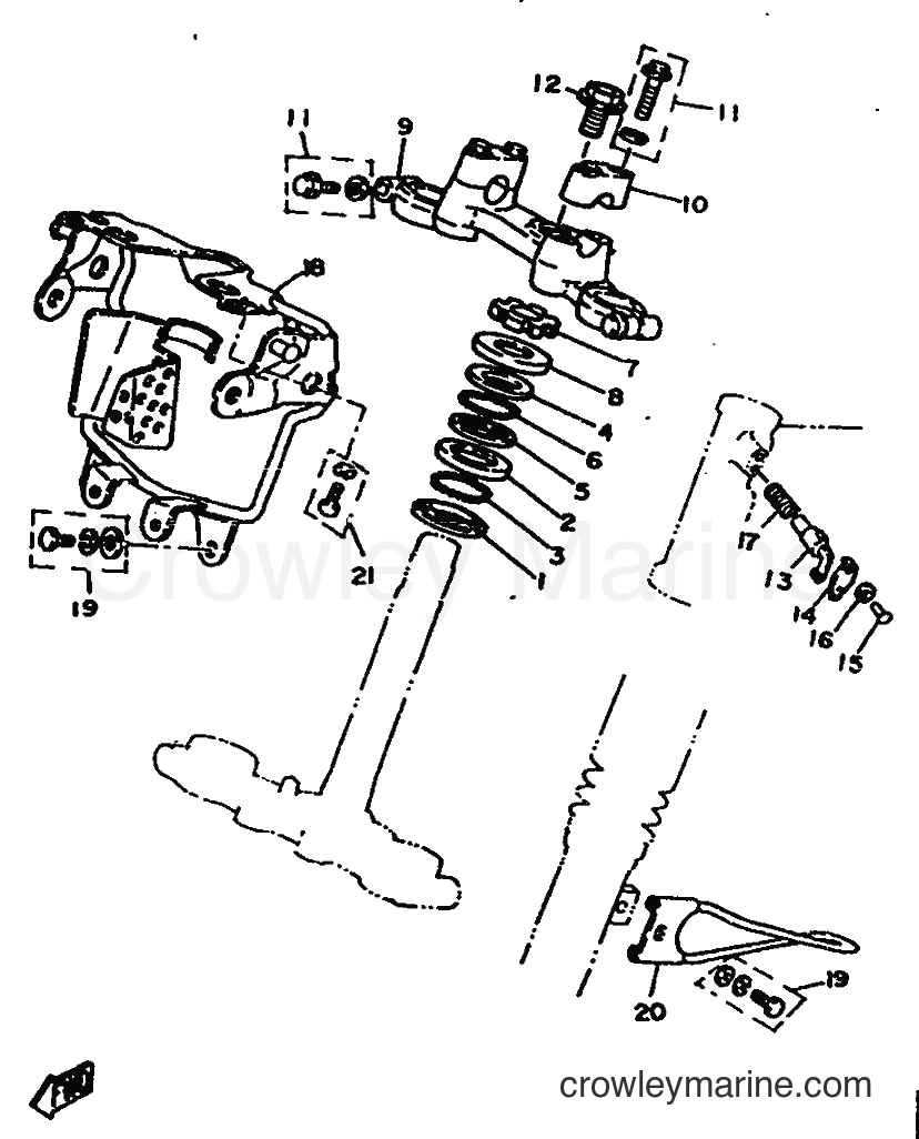 Yamaha Motors DT75 (2RY) [999] - STEERING