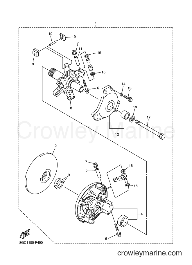 2007 Snowmobile RT50 - RT50 (8GC2) [010] - ALTERNATE REBUILD KIT