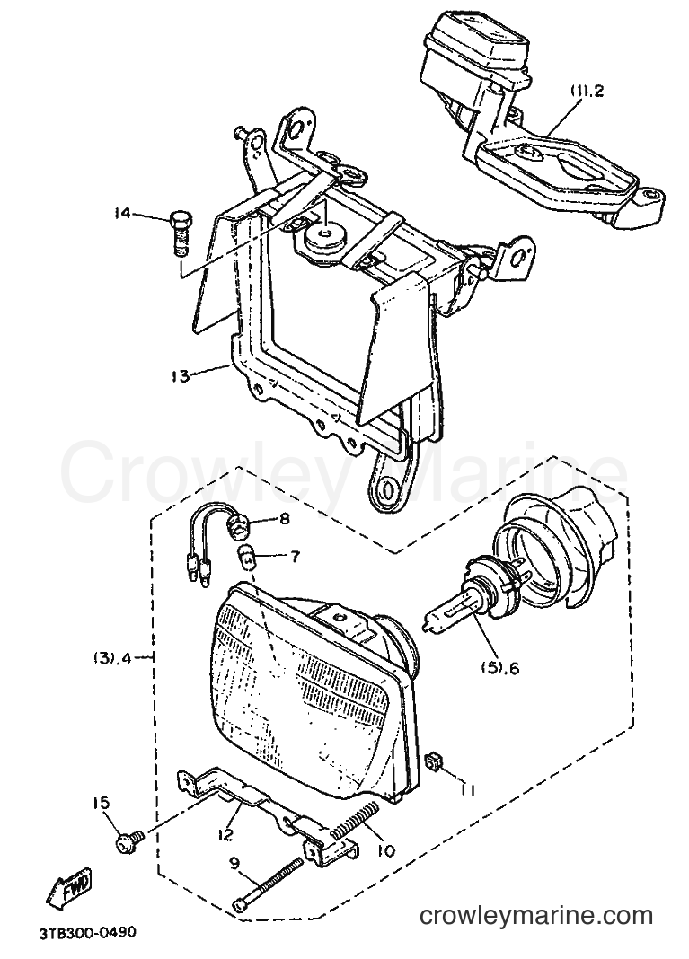 Yamaha Motors XT600E (3TB1) [999] - ALTERNATE FOR ELECTRICAL