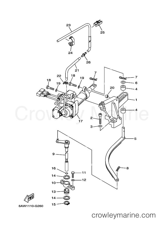 Yamaha Motors F300A (6BJ1) [040] - CONTROL
