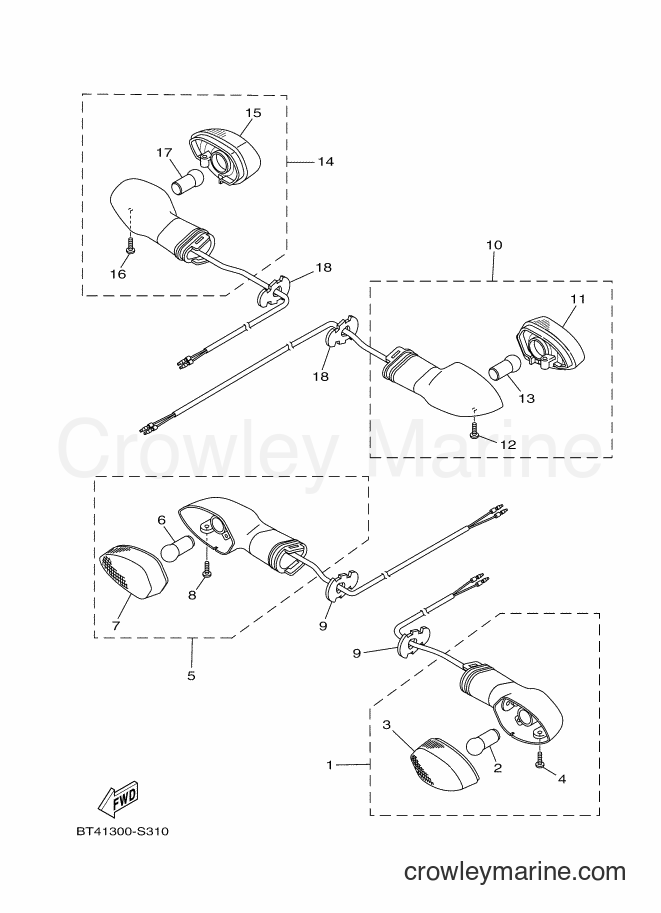 2017 Street Bike YS125-5C - YS125-5C (BT41) [010] - FLASHER LIGHT