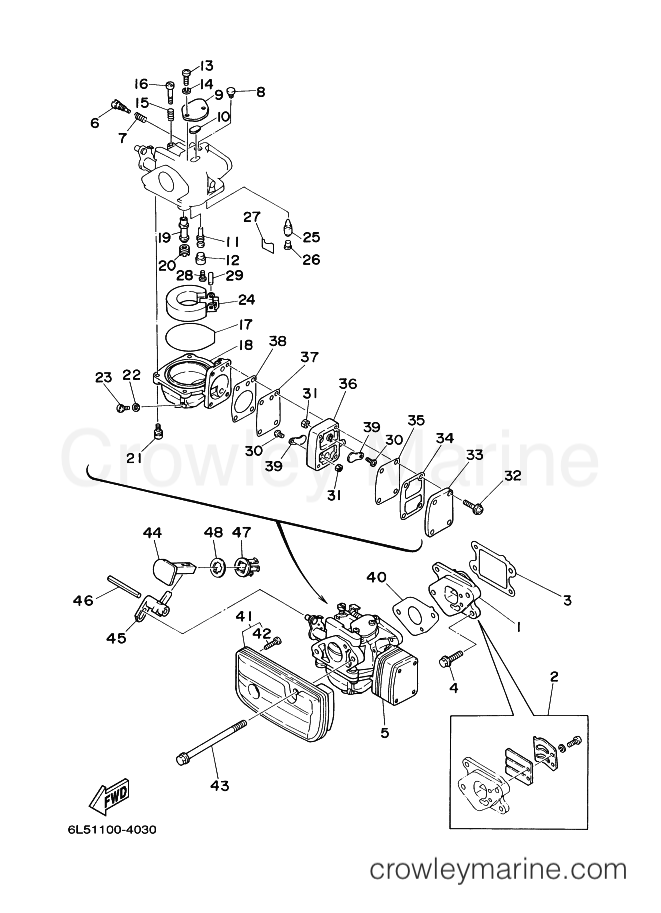 Yamaha Motors 3MSHA (6L51) [080] - INTAKE
