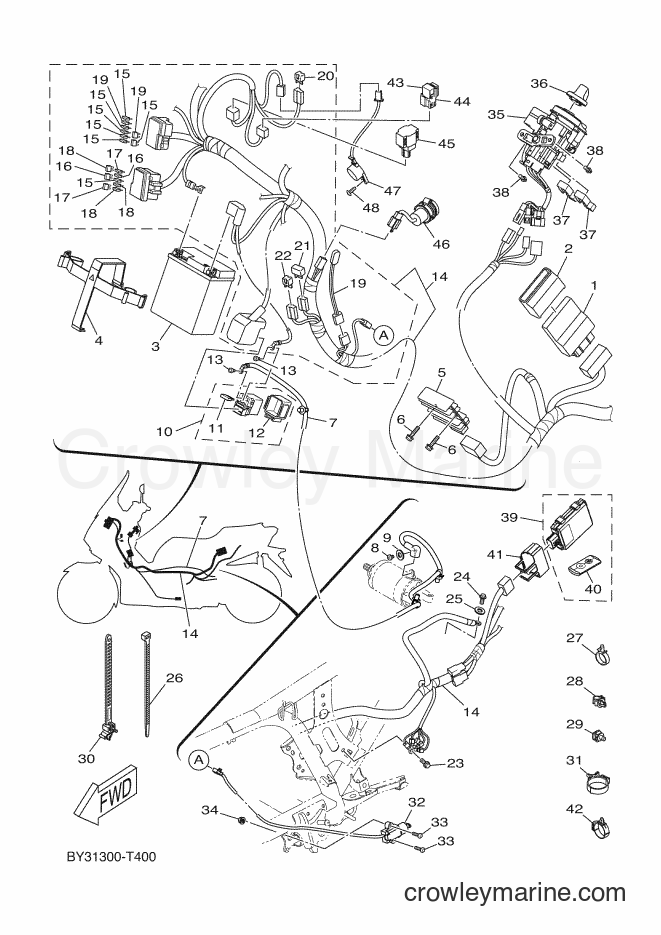 2018 Scooter CZD300-A - CZD300-A (BY31) [030] - ELECTRICAL 1