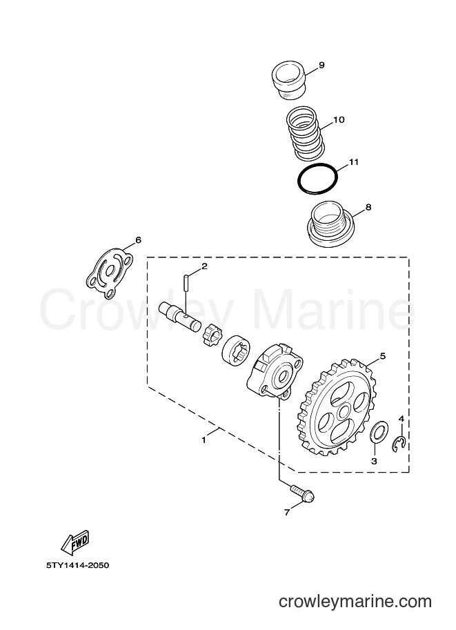 2004 Scooter NXC125 - NXC125 (5ML2) [070] - OIL PUMP