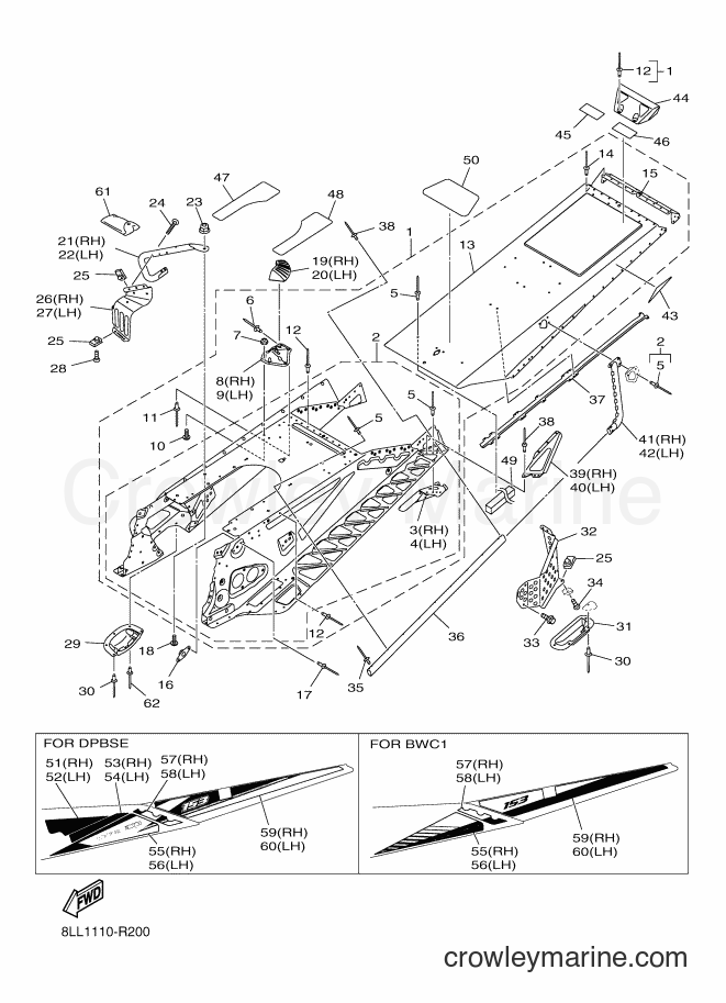 Yamaha Motors SRV10ML3 (8LL1) [010] - FRAME 2