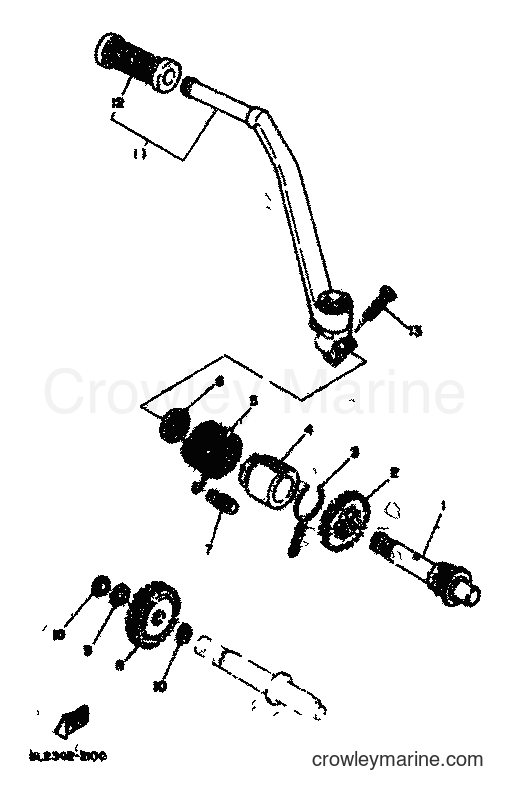 1982 Street Bike RD80 - RD80 (12G) [999] - STARTER