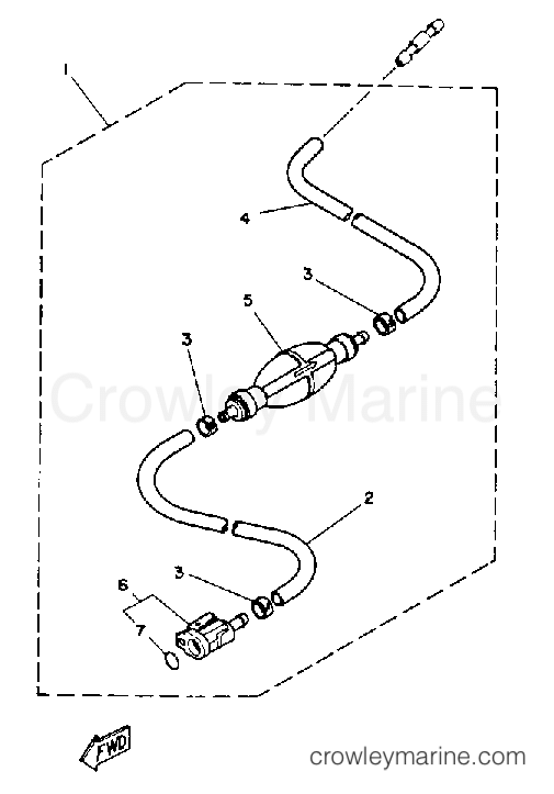 Yamaha Motors P200TLRQ - FUEL SYSTEM 2