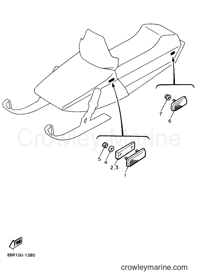 Yamaha Motors VX800 (8BU2) [020] - ELECTRICAL 3