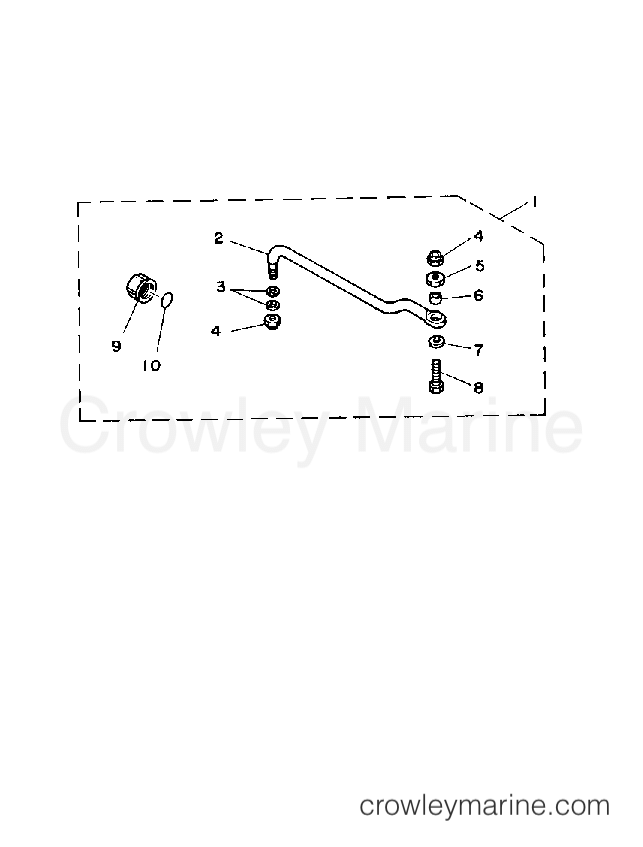 Yamaha Motors PRO50LD - STEERING GUIDE ATTACHMENT
