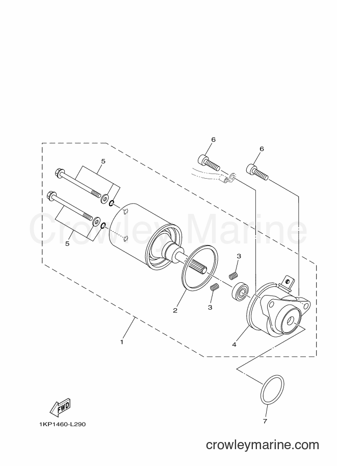 2013 Scooter AL115FX - AL115FX (1KPC) [010] - STARTING MOTOR