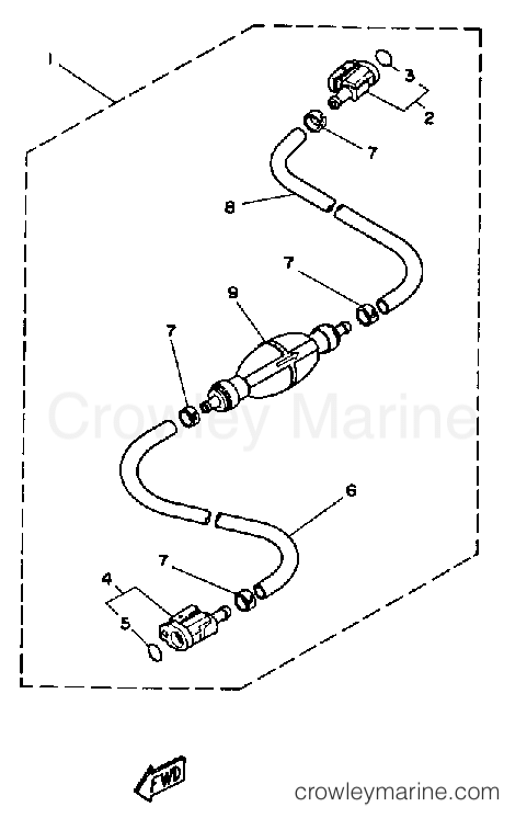 Yamaha Motors L130ETXF - FUEL SYSTEM 2