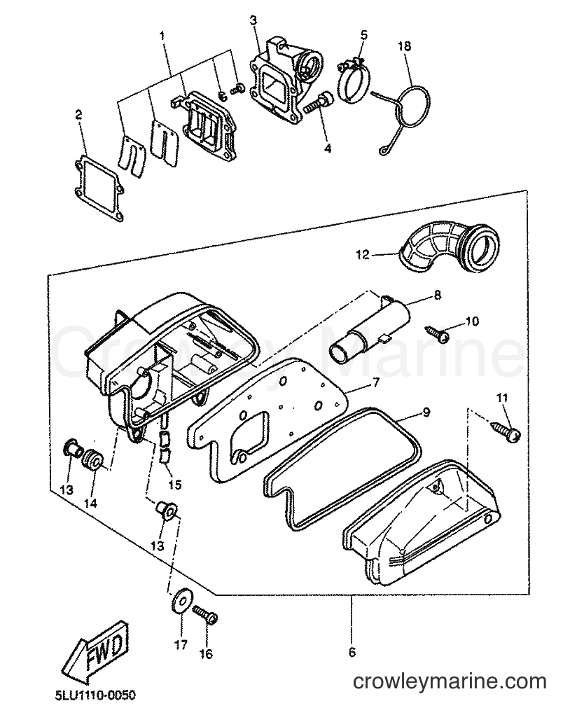 Yamaha Motors CW50 (5MS1) [999] - INTAKE
