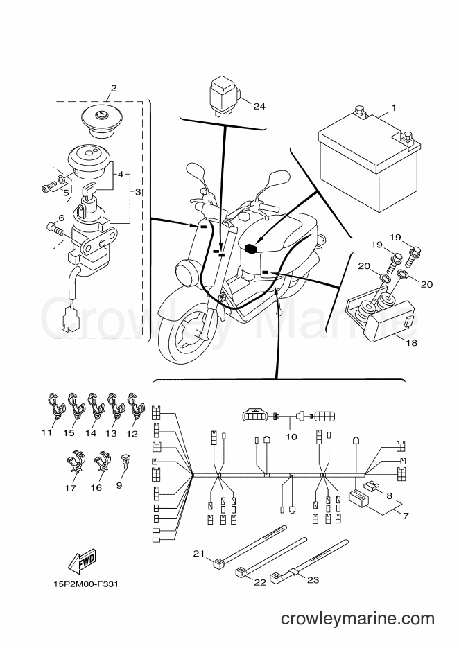 Yamaha Motors XF50 (15P2) [010] - ELECTRICAL 2